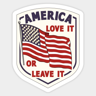 Love It Or Leave ’66 Sticker